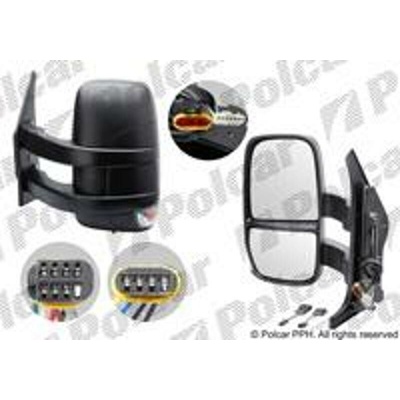 POLCAR Vonkajšie zrkadlo 3080524E