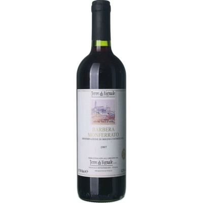 Terre di Vignale Barbera del Monferrato suché červené 1997 0,75 l (holá láhev)