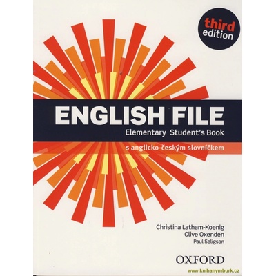 English File 3rd edition Elementary Student´s book česká edice - Christina Latham-Koenig – Hledejceny.cz