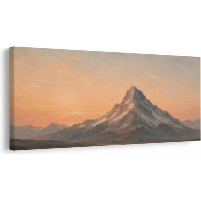 Dovido Obraz skalnatý masiv při západu - 120x60