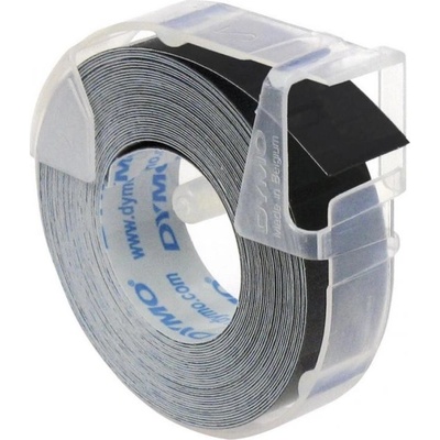 Páska Dymo 3D, 9mm černá, bílý tisk, 3m - 1ks