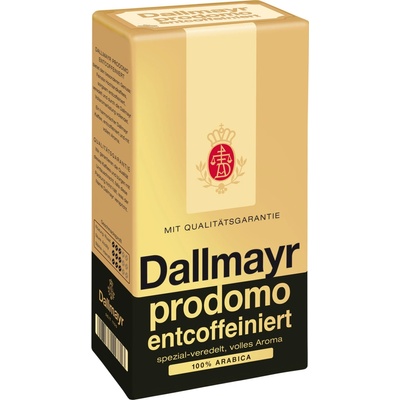 Dallmayr prodomo entcoffeiniert bez kofeinu mletá 0,5 kg
