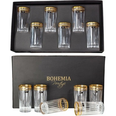 BOHEMIA PRESTIGE BOHEMIA PRESTIGE DORATO POHÁR 6 x 440 ml