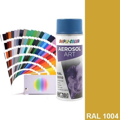 Dupli Color Aerosol Art Ral 1004 Zlatožlutá Zlatožlutá 400ml
