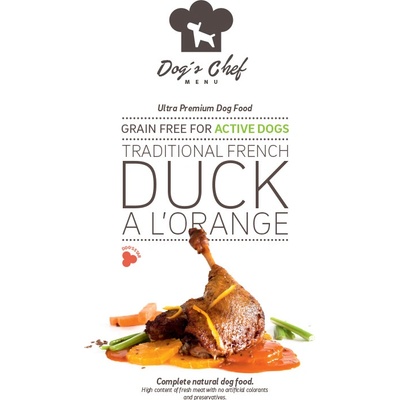 Dog's Chef English Country Duck with Pumpkin & Orange Active Dogs 6 kg