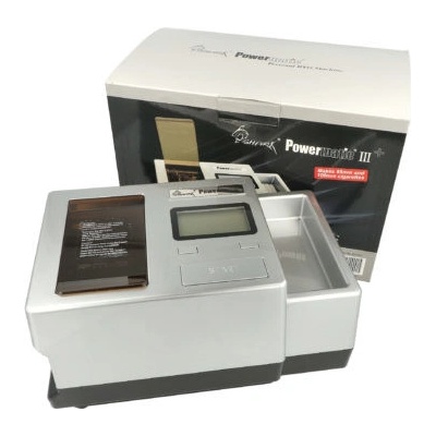 Powermatic Elektrická plnička dutinek III stříbrná – Hledejceny.cz