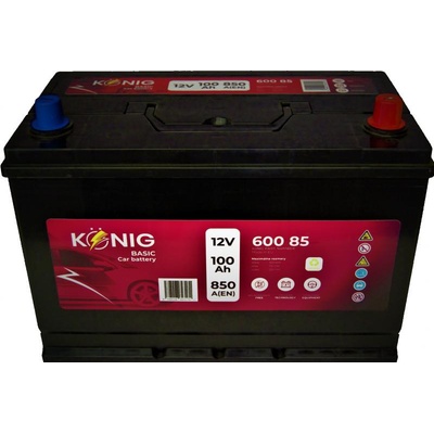 König Basic K60085 12V 100Ah 850A