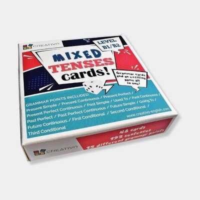 Creativo - Mixed Tenses Cards! (level B1/B2)