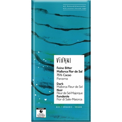 VIVANI hořká se solí Fleur de Sel 80 g