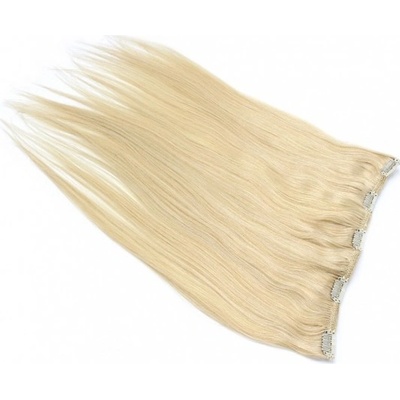 Clip in rychlopás 41cm rovný - nejsvětlejší blond