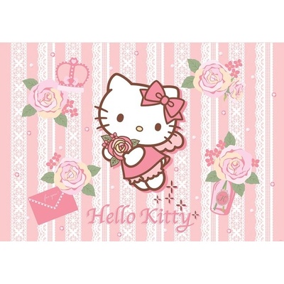 Preinterier FT2094 Fototapeta na stenu Hello Kitty z lásky vlies 104cm x 70cm