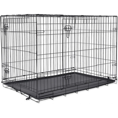 Dog Fantasy Klec skládací 2 dveře XL 106 x 69 x 77 cm – Hledejceny.cz