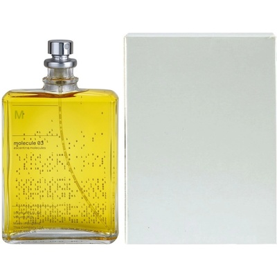 Escentric Molecules Molecule 03 toaletná voda unisex 100 ml tester