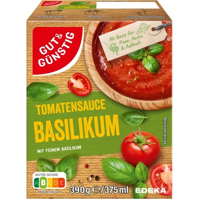 G&G Rajčatová omáčka s bazalkou 390 g