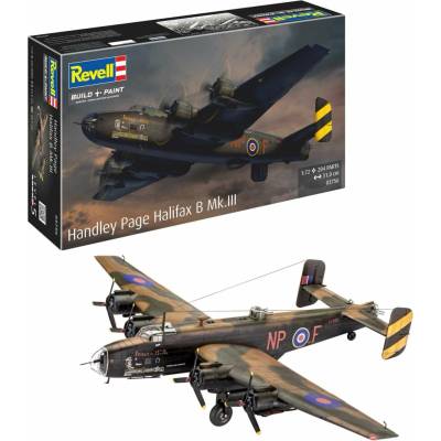 Revell Plastic ModelKit letadlo 03756 Handley Page Halifax B Mk.III 1:72