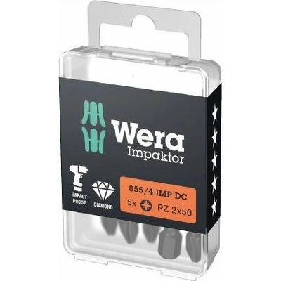 Wera 1/4" PZ 2 x 50 mm IMP 057661