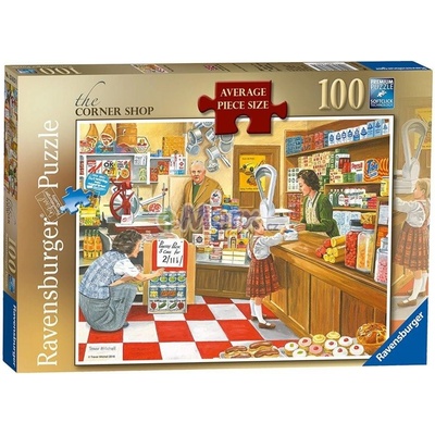 Ravensburger Rohový obchod 100 dílků