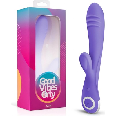 Good Vibes Only Fane Rabbit akumulátorový s raménkem na klitoris
