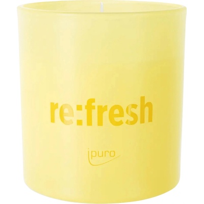iPuro We Are Vonná sviečka Refresh, citrusy, kvetinové a drevité tóny, 140 g, IWA1201