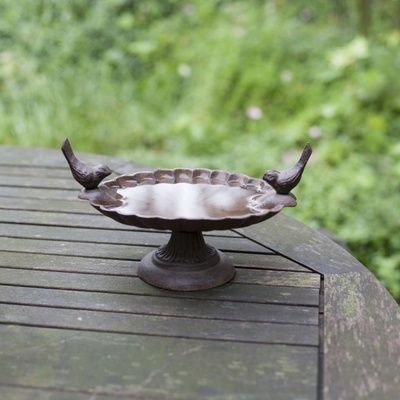 Esschert Design Pítko oválné 20 cm x 14 cm litinové – Hledejceny.cz