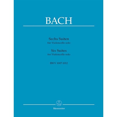 Sechs Suiten für Violoncello solo BWV 1007-1012 – Hledejceny.cz