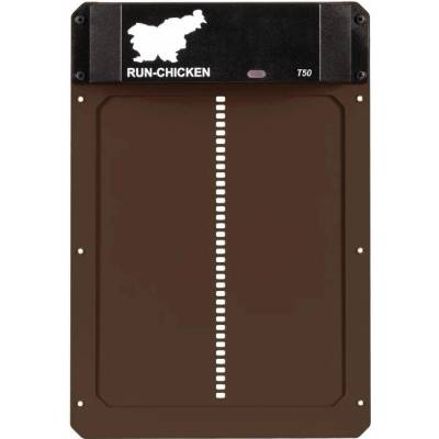 Krejsa Automatické dvierka do kurníka RUN-CHICKEN T50 – hnedé