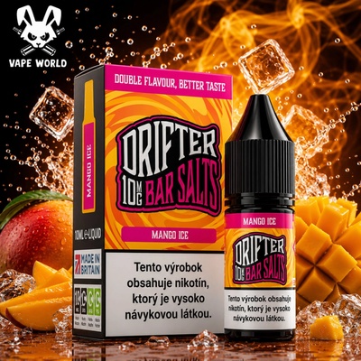 Juice Sauz Drifter Bar Salts Mango Ice 10 ml 10 mg