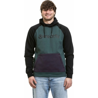 Meatfly technická mikina Gravel Purple / Botanical | Fialová
