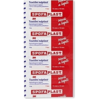Spofaplast 156 7,2cm x 1,9 cm 5 ks