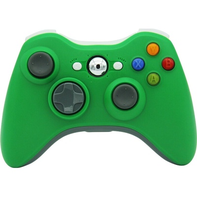 PSko bezdrátový ovladač pro Xbox 360 zelený 6845