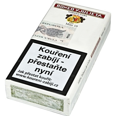 Romeo & Julieta Mini 10 ks