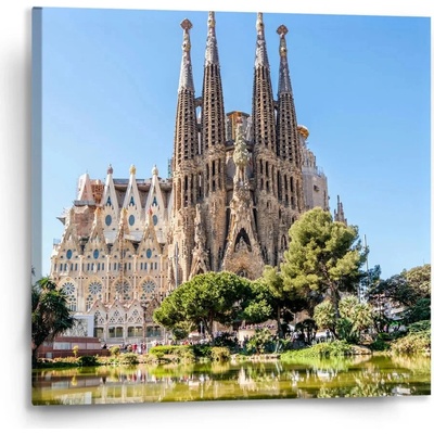 Sablio Obraz Barcelona Sagrada Familia - 110x110 cm