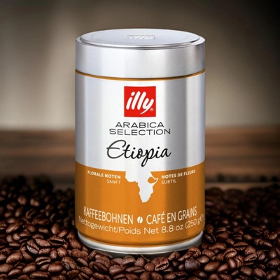 Illy MonoArabica Etiopia zrnková 250 g