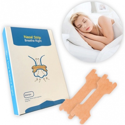 Wellife Náplasti proti chrápaniu NASAL STRIP 30 ks