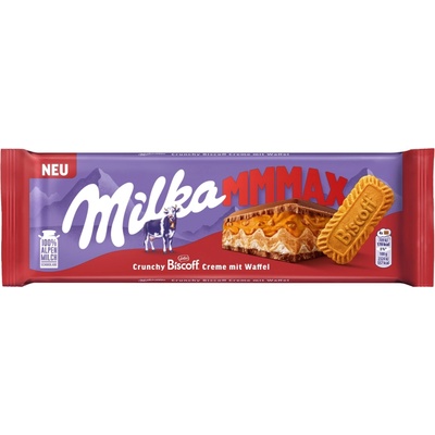 Milka Mmmax biscoff lotus mliečna čokoláda 275 g