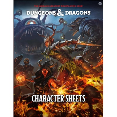Blackfire Zakladač Dungeons & Dragons - Character Sheets (2024)