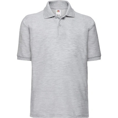 Fruit of the Loom Polokošile 63-417-0 Heather Grey