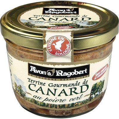 Avon & Ragobert Kachní terina se zeleným pepřem, 180 g