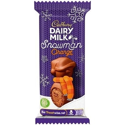 Cadbury Dairy Milk Orange Snowman 33 x 30 g