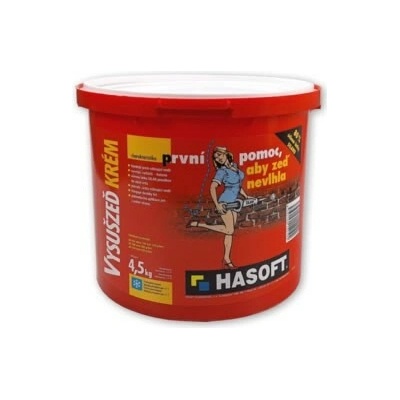 HASOFT Vysuš zeď krém 4,5 kg - krémová injektáž zdiva