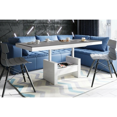 Hubertus design AVERSA LUX MATNÝ šeda šeda MAT-biela-šeda