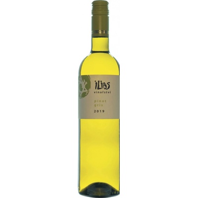 Ilias Rulandské šedé pozdní sběr "Slunný vrch" 2024 12,5% 0,75 l (čistá fľaša)