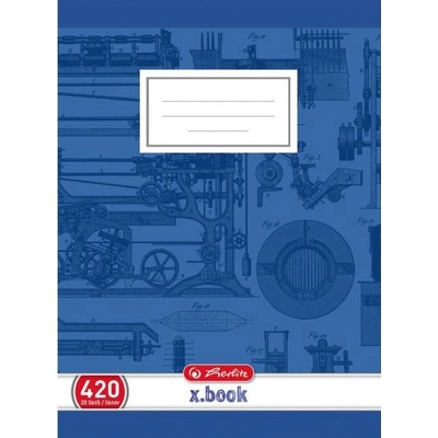 Herlitz Zošit A4 čistý 420