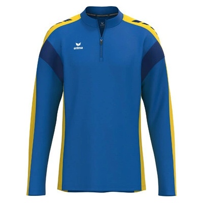 Erima Celebrate 125 mikina 1/2 zip dětská Modrá, Žlutá