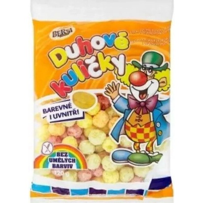 Bersi snack guličky s ovocnými príchuťami 120 g
