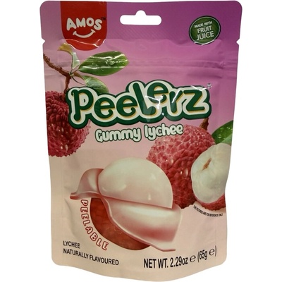 Amos Peelerz Gummy Lychee 65 g