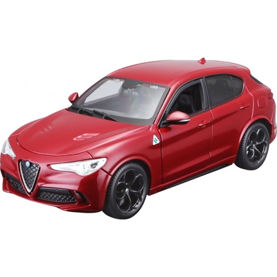 Bburago Alfa Romeo Stelvio červená 1:24