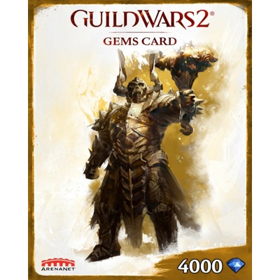 Guild Wars 2 4000 Gem Card