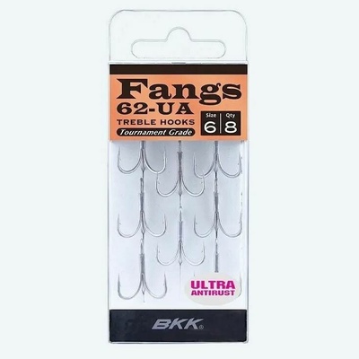 BKK Trojháčky Fangs 6066 2X Ultra Anti-rust vel.2 7ks