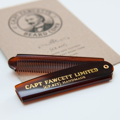 Captain Fawcett Accessories skládací hřeben na plnovous 193 mm – Hledejceny.cz